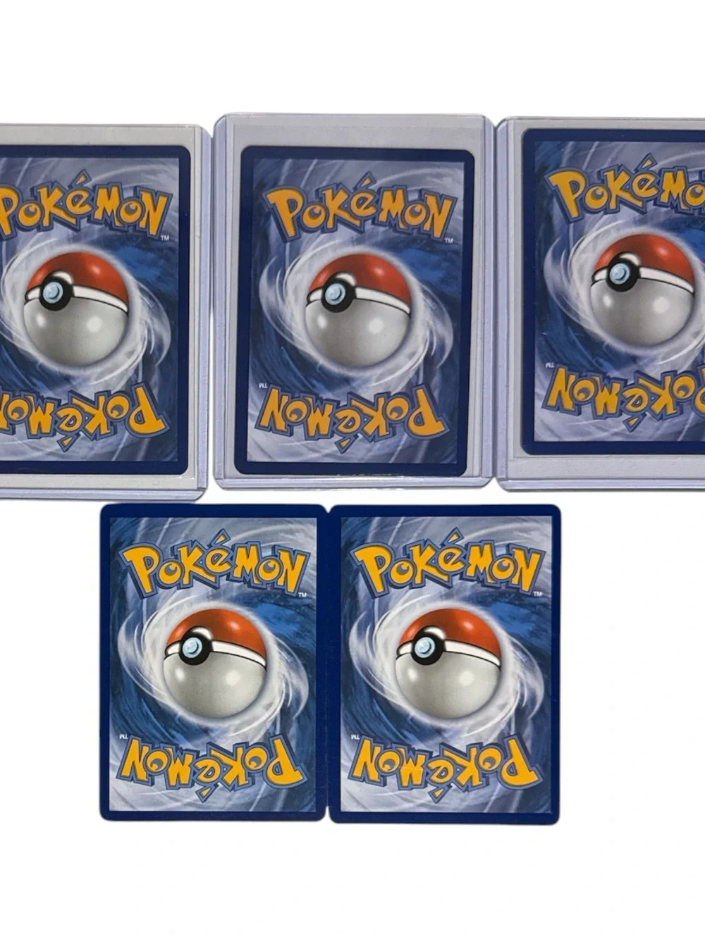 Pokemon Trading Cards (5): Piplup Delibird Darkrai Crawdaunt & Sandile